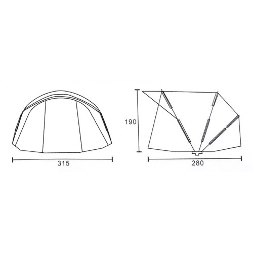 DIAMOND DOME 2 MAN with mesh capsule 10.000mm (CPB0252) 