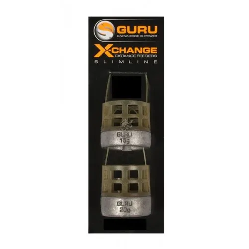 GURU SLIMLINE X-CHANGE DISTANCE FEEDER MINI 15g + 20g (GAD19) 