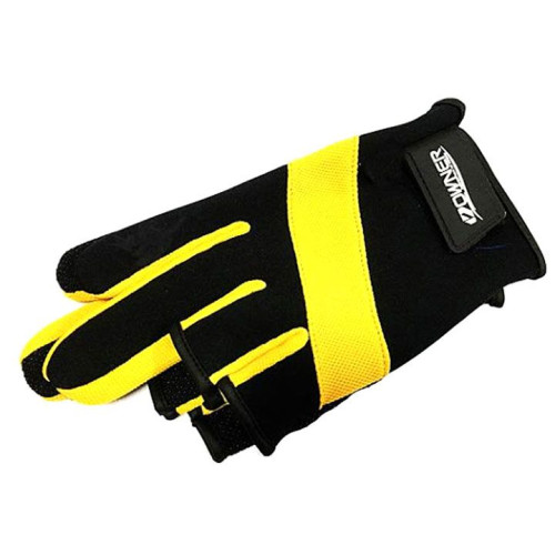 OWNER FISHING GLOVE (3 FINGER CUT) 9642 SIZE M 