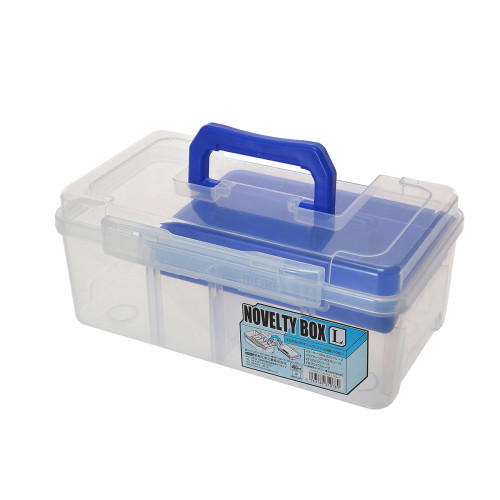 PLASTIC BOX NOVERTY L Blue 