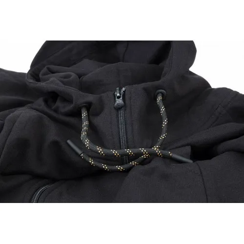 Fox collection Black / Orange LW hoodie - M (CCL026) 
