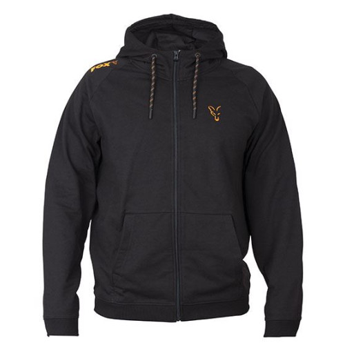 Fox collection Black / Orange LW hoodie - XXL (CCL029) 