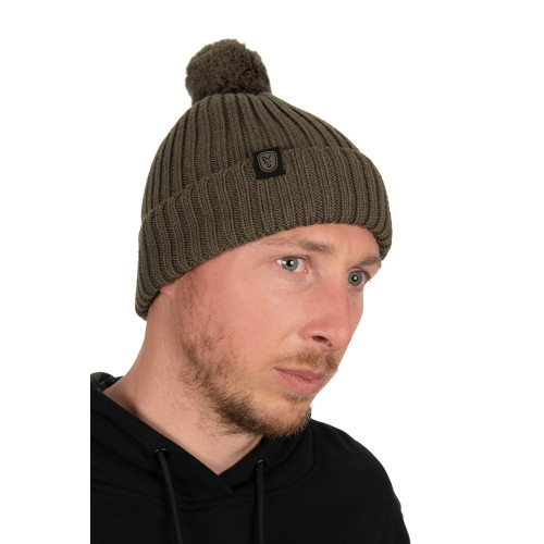 Fox Merino bobble olive (CHH013) 