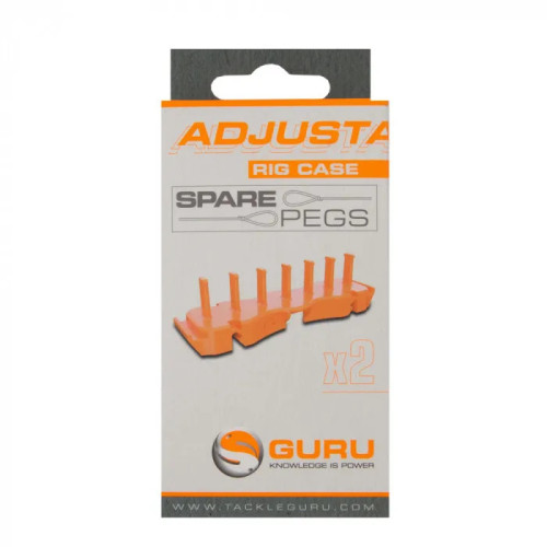 GURU ADJUSTABLE RIG CASE SPARE PEG (ORANGE) (GRC06) 