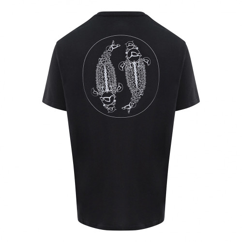 LE MANDALA TEE BLACK S (KCL695) 