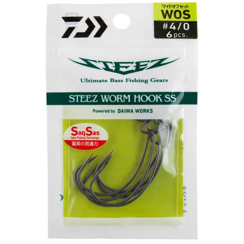 STEEZ WORM HOOK SS WOS #5/0 (17703-500) 