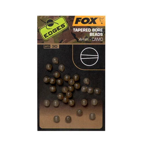 Edges Camo Tapered Bore bead 4mm x 30 (CAC769) 