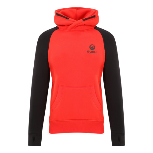 GURU HOODIE RED/BLACK XXXL (GCL252) 