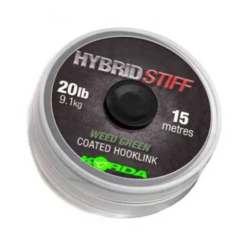 HYBRID STIFF WEEDY GREEN 20lb - 15m (KHY5) 