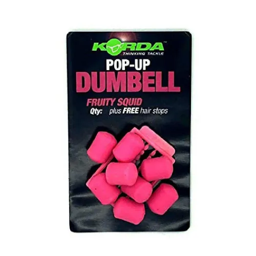 POP-UP DUMBELL FRUITY SQUID (16mm) - 5pcs (KPB20) 