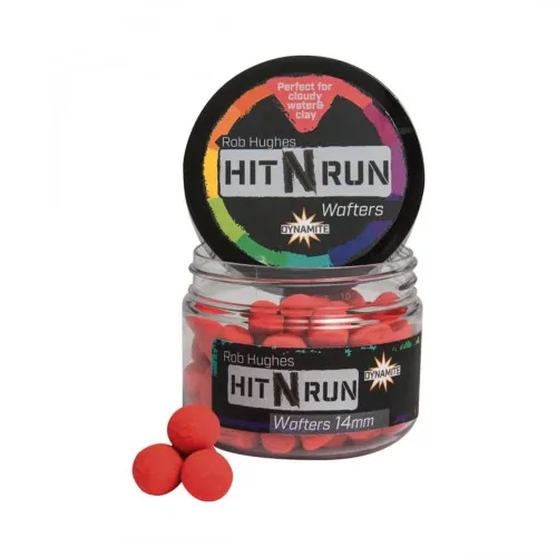 DYNAMITE BAITS Hit N Run Wafter 14mm Pop-up - Red (DY1276) 