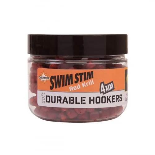 DYNAMITE BAITS Durable Hook Pellet 4mm - Red Krill Tubs (DY1436) 