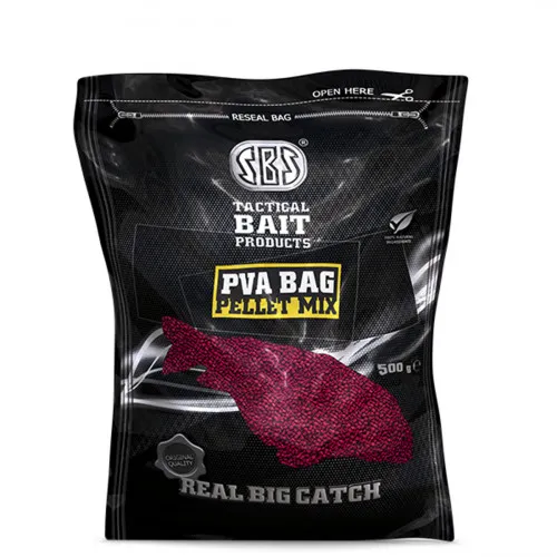SBS PVA Bag Pellet Mix Fishmeal 500g 