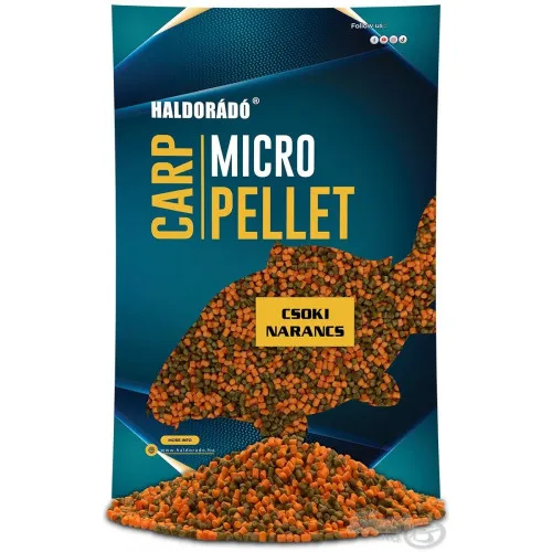 HALDORADO CARP MICRO PELLET 3mm - COKOLADA - NARANDZA 600g 
