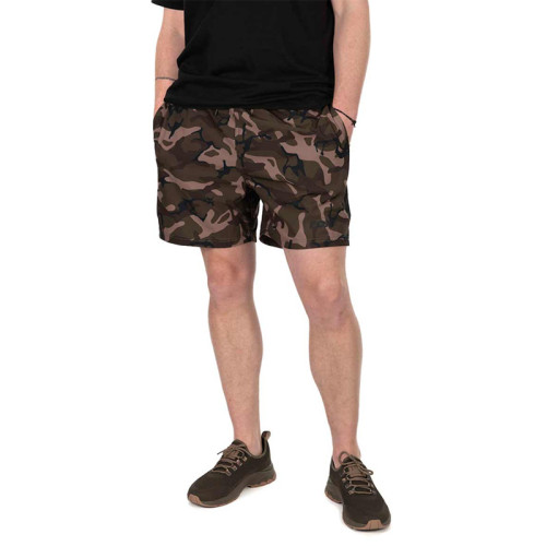 Fox Black / Camo LW Swim Shorts Large (CFX257) 