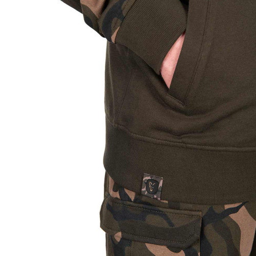 LW Khaki / Camo Split Zip Hoody LARGE (CFX299) 