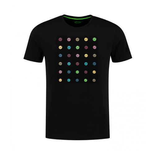 LE DOT TEE BLACK XXL (KCL857) 