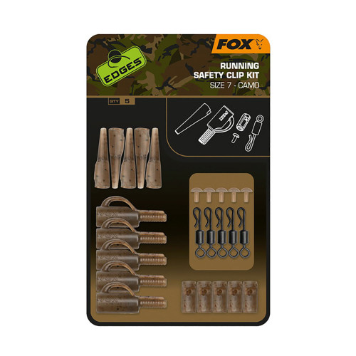 Edges Camo Running Safety Clip Kit (CAC803) 