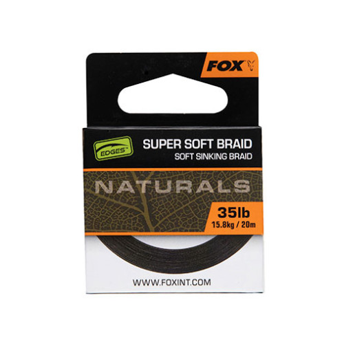 Naturals Soft Braid hooklength 20m 35lb (CAC828) 