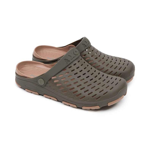 Fox Khaki Clogs - sz 11 / 45 (CFW214) 