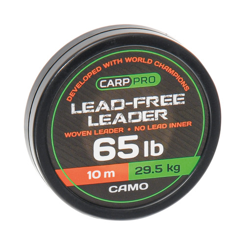 LEADFREE WOVEN LEADER CAMO 65lb (CP4965) 