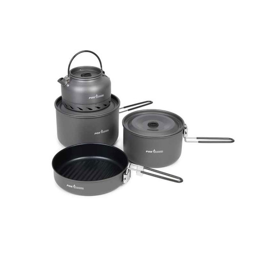 FOX Cookware 4 piece Deluxe Cook Set (CCW037) 