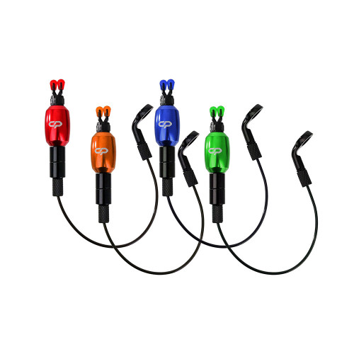 HARPAX Bite Indicator SET 4pcs (R+G+B+Y), + sinkers 2x9g (CPHXBIS4) 