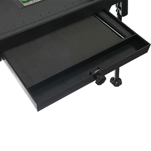 DELIGHT CARP BIVVY TABLE WITH RIG BOX BLACK (CPRP07BT) 