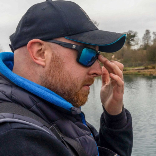 INCEPTION WRAP SUNGLASSES-ICE BLUE LENS (P0200450) 