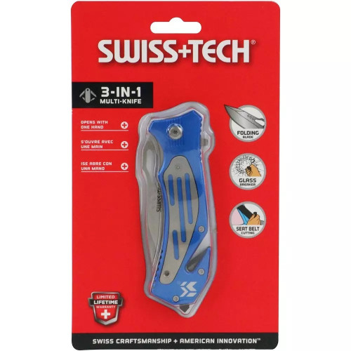 Swiss tech 3u1 Rescue noz 