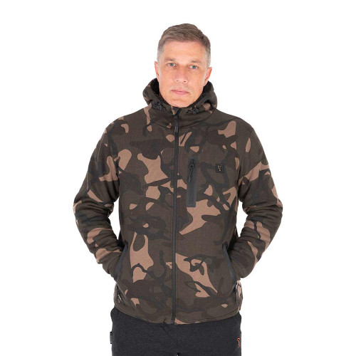 Camo full zip prem sherpa 310 hoodie - XXXL (CFX527) 