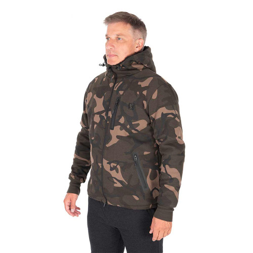 Camo full zip prem sherpa 310 hoodie - XXXL (CFX527) 