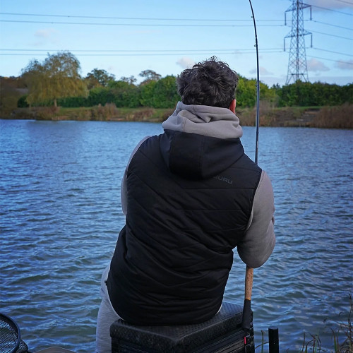 GURU HYBRID GILET BLACK M (GCL347) 