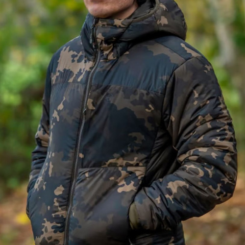 INSULATED HOODED JACKET DARK KAMO XL (KC0011) 