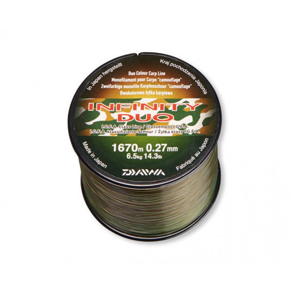 INFINITY DUO CARP CAMO 1210m 0.31mm 