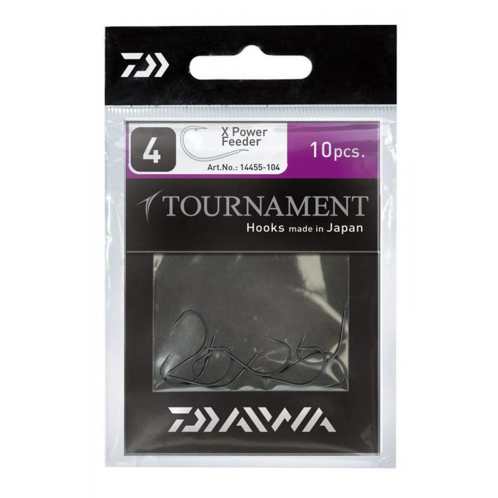 TOURNAMENT X-POWER FEEDER HOOK vel.4, LOOSE (14455-104) 