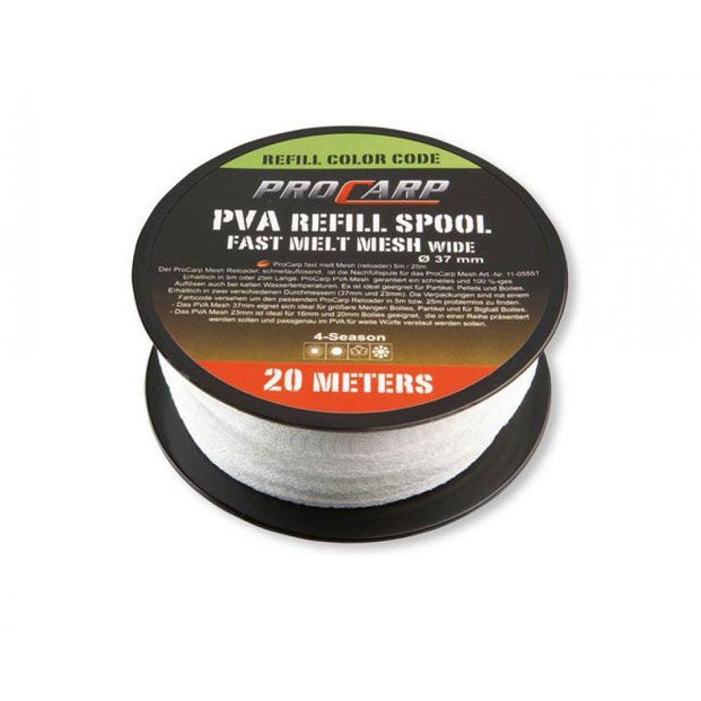 PRO CARP PVA RELOADER FAST MELT HEX MESH 23mm 5m (11-05570) 