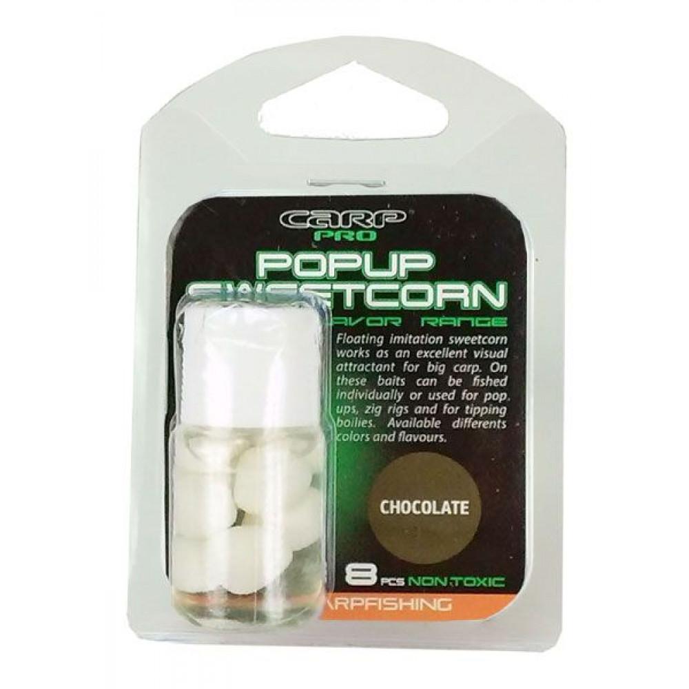 BOTTLE CORN-BRIGHT WHITE-CHOCOLATE (8pcs) 