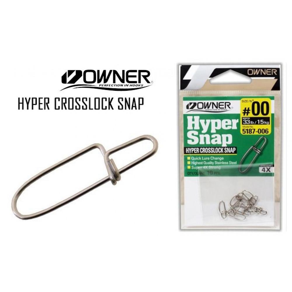 OWNER HYPER CROSSLOCK SNAP 5187 SIZE 2 