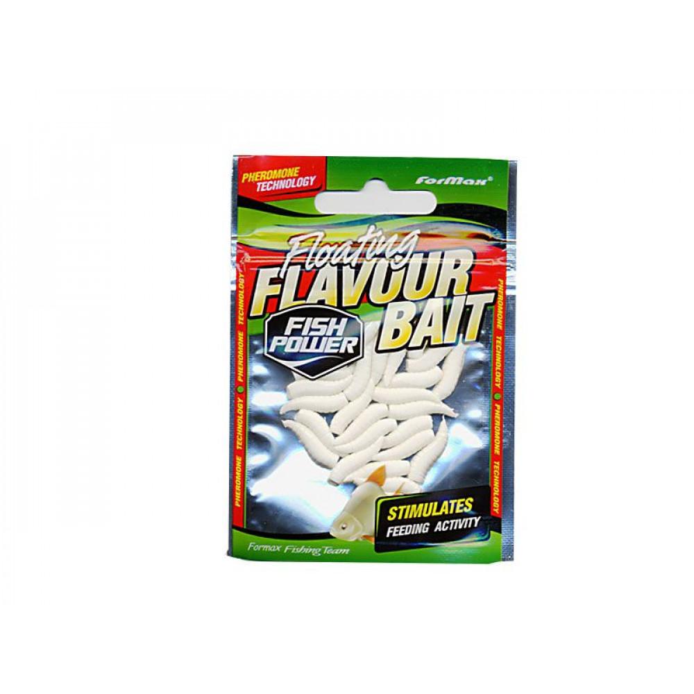 FORMAX FLOATING MAGGOT 1.5cm-WHITE-SHELL (20pcs) 