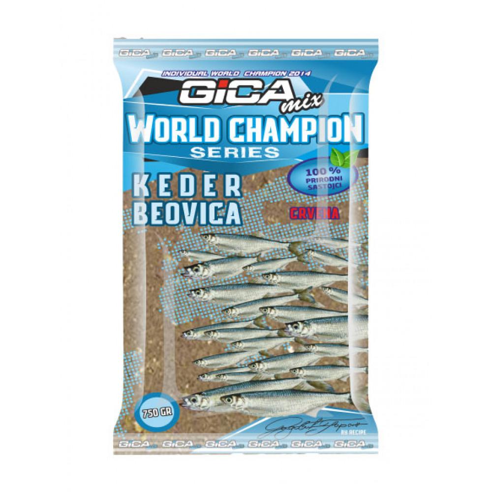 GICA-WCH SERIE 750g KEDER, BEOVICA - CRVENA 