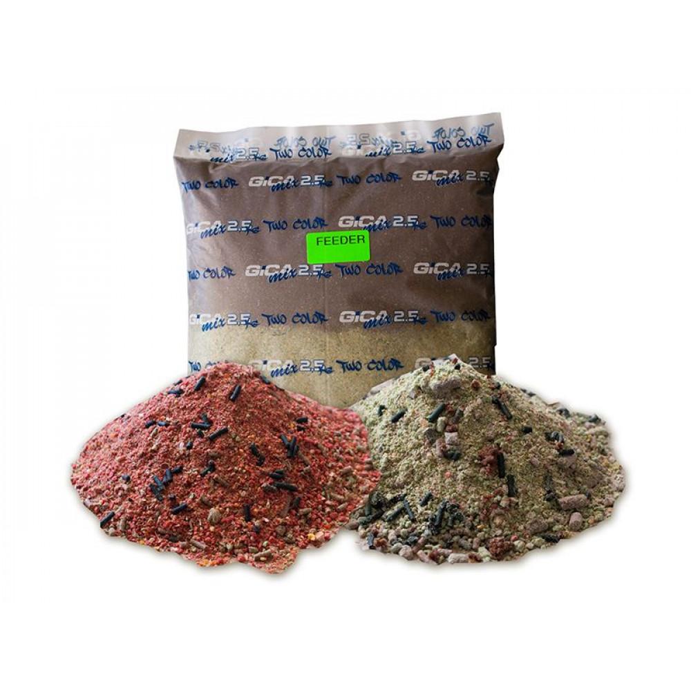 GICA-MIX TWO COLORS FEEDER 2.5kg VISNJA BADEM ANIS 