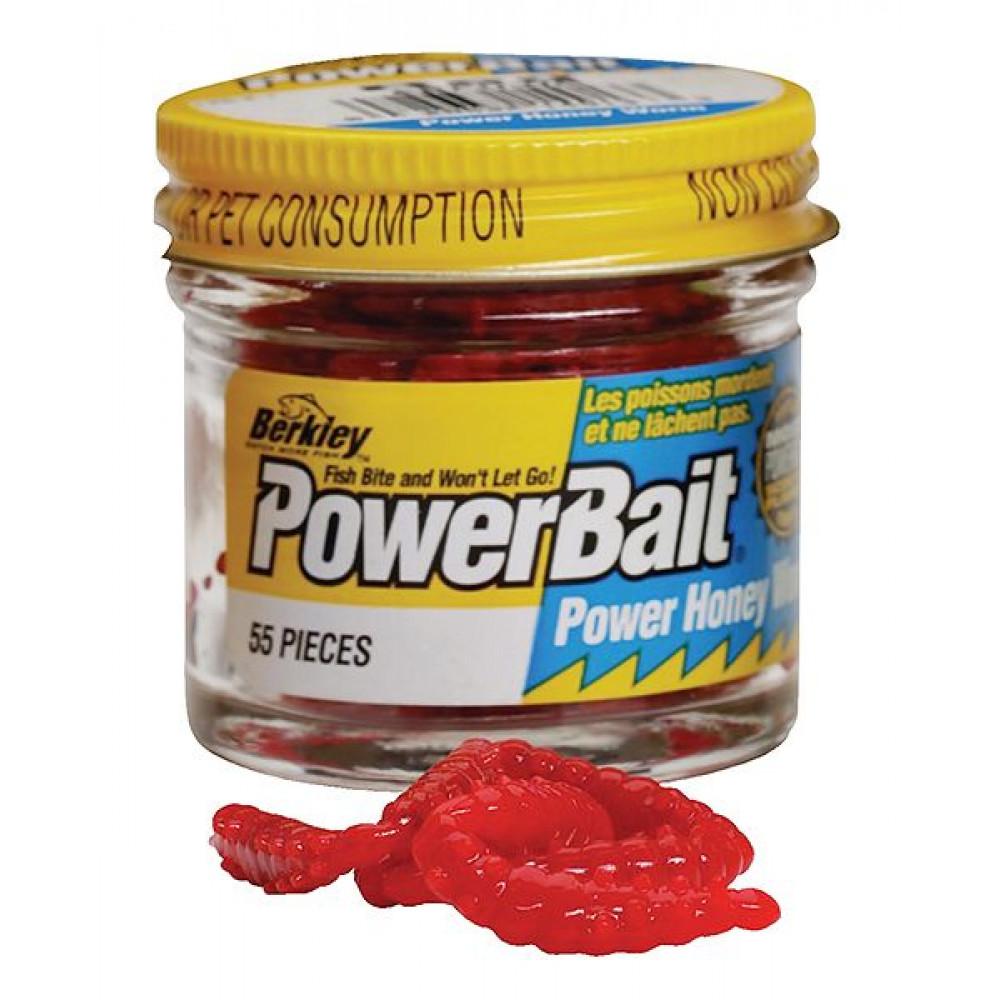 POWERBAIT HONEY WORMS - RED (1089416) 
