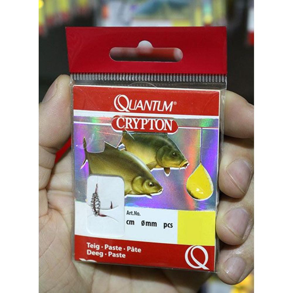 CRYPTON PASTE HOOK-TO-NYLON RED #8 0.22mm 40cm 5pcs (4735008) 