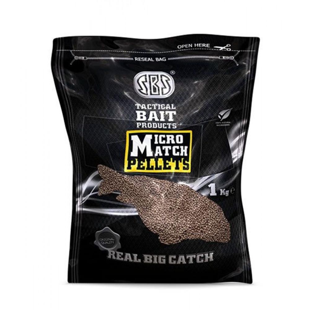 SBS Micro Match Betain Pelete Scopex 1.5mm 1kg 