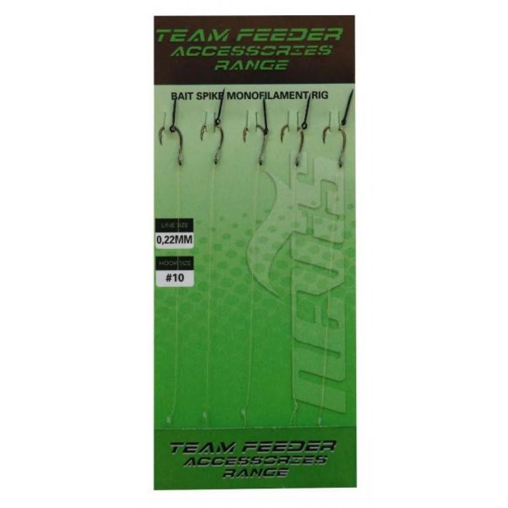 CA SITNICE 8103-406 - BAIT SPIKE MONOFILAMENT RIG SIZE 6 