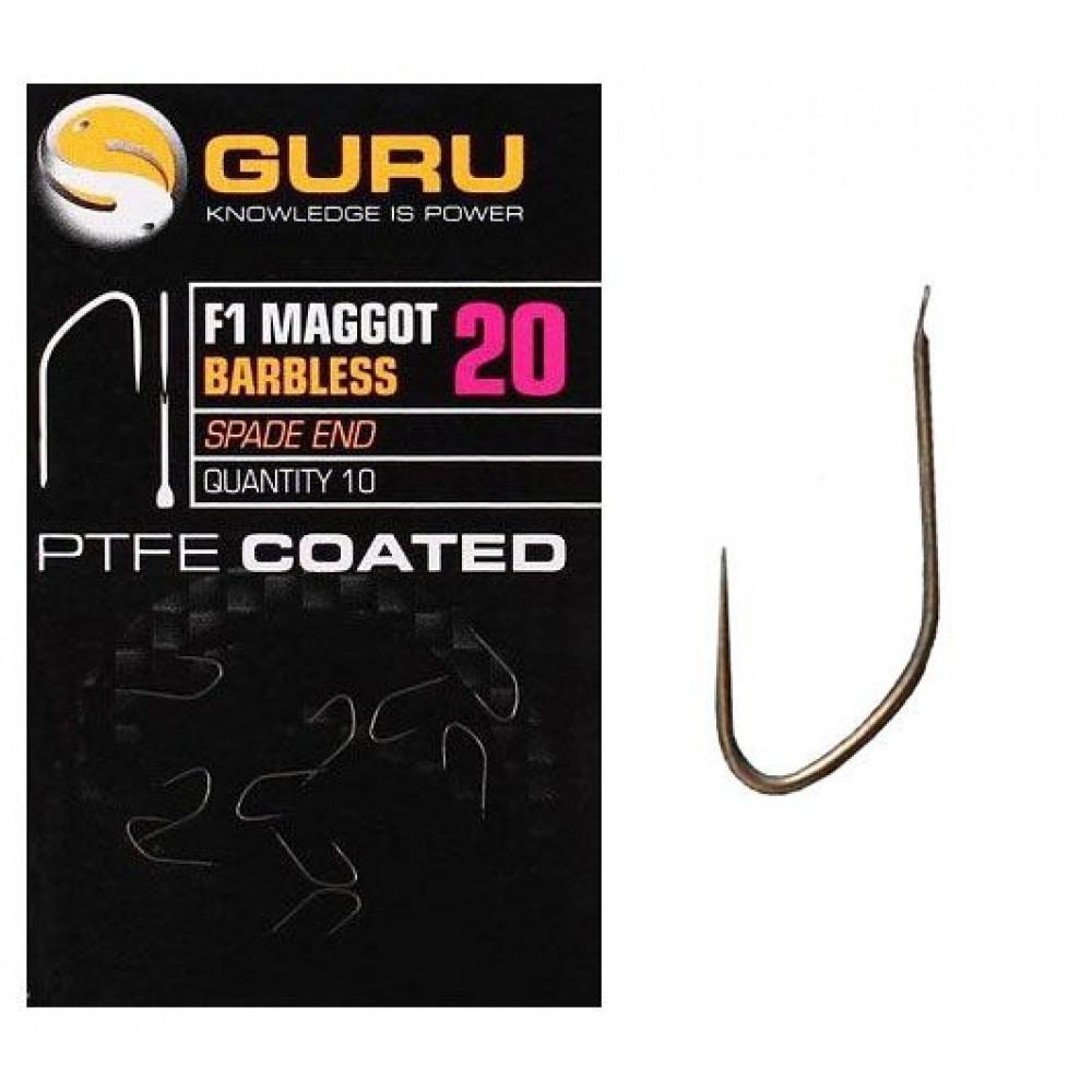 GURU F1 MAGGOT HOOK SIZE 16 (GF1M16) 