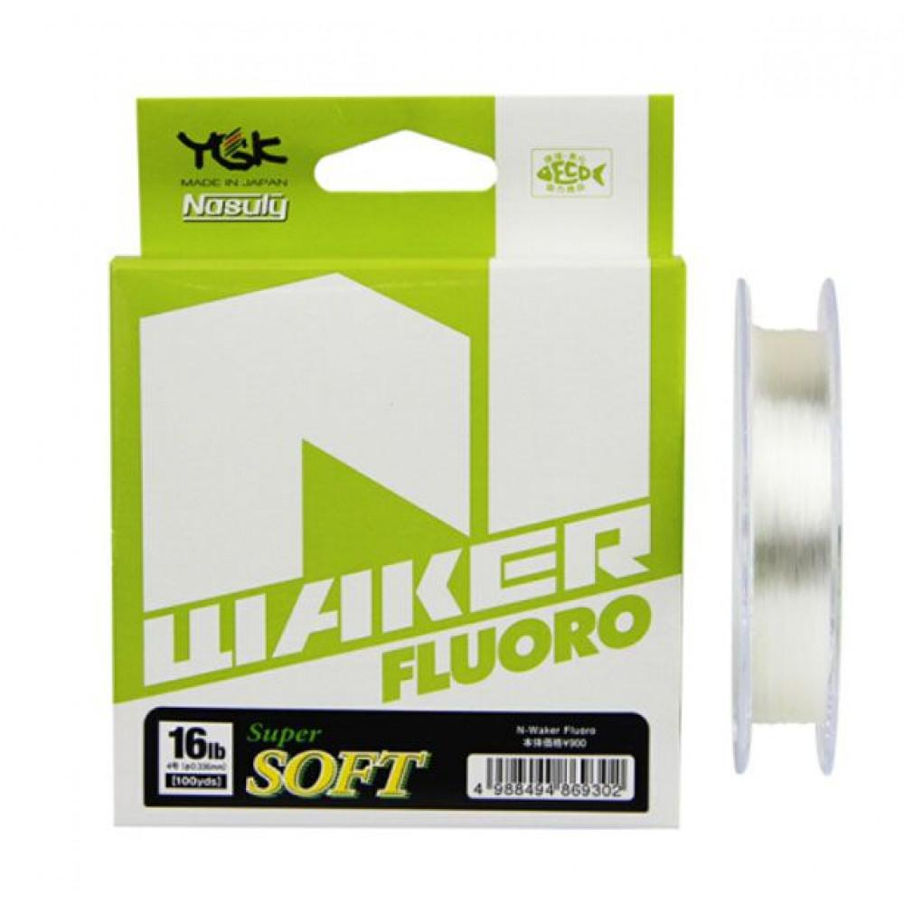 YGK X-BRAID N-WAKER FLUORO 91m #1.2 5lb - 0.199mm 