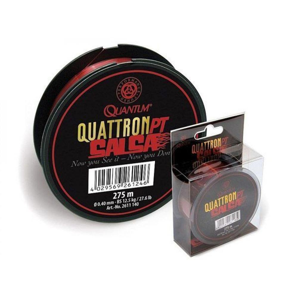 QUATTRON SALSA 275m 0.30mm TRANSPARENT RED (2611130) 