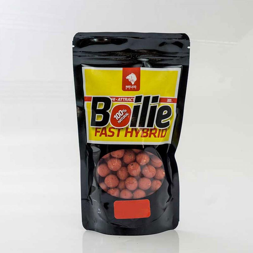 FAST HYBRID BOILIE 1kg 14mm - STRAWBERRY LOTUS 